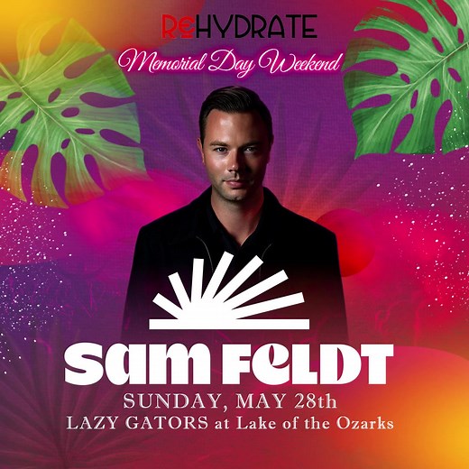 Get ready for the MDW ReHydrate Party feat. Sam Feldt!! | Shady Gators
