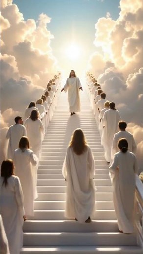 The Heavenly Staircase: Jesus Comes Down, His Followers Go Up