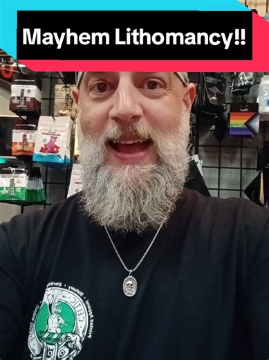 Replying to @ravenandrogue @MayhemMarketplace #WitchTok #Lithomancy #Divination #DivinationTok
