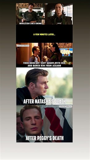 Tony Gave Loki a Drink… Odin Took It Personally 😭 | MCU Dark Humor #marvel #mcu #ironman #shorts #yt