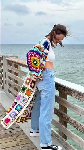 Granny Square Cardigan