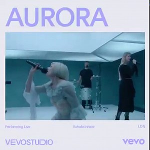 AURORA shines in her incredible Vevo performance of "Exhale Inhale", taken from the special deluxe version of her album ‘The Gods We Can Touch’ ▶︎ https://www.youtube.com/watch?v=hJcIVes-6r4&list=PLkqz3S84Tw-QXu6eLvs9GfeH1OLS8EwTO&index=1&t=1s | Vevo