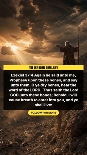 Ezekiel 37 Dry Bones Shall Live | God Can Restore What Looks Dead