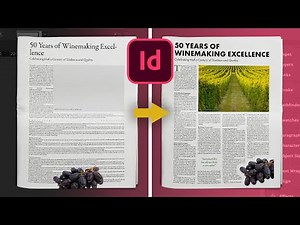 I Made a Real InDesign Practice Project (Newspaper Layout Assignment)