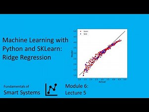 Machine Learning with Python and SKLearn: Ridge Regression