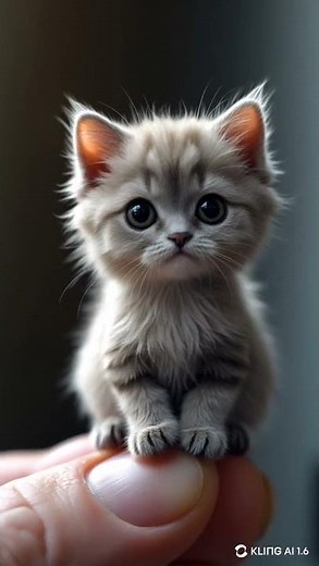 Elegant Baby Turkish Angora Cat – A Fluffy White Angel! 😻✨