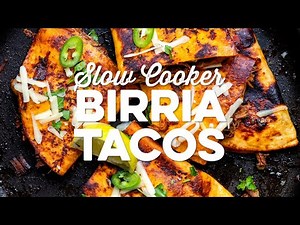 Crockpot Birria Tacos | Supergolden Bakes