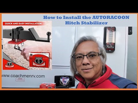 How to install AUTORACCOON Hitch Tightener Anti-Rattle Clamp - Heavy Duty Hitch Stabilizer on an RV