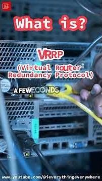 What is VRRP Virtual Router Redundancy Protocol? // CCNA Lab