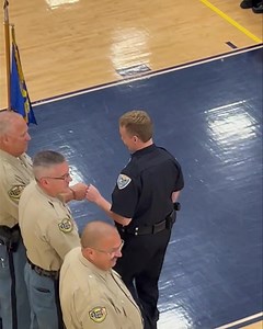 Congratulations Officer Dillon Mitchell Marion Police Unit #242 on graduating from the Indiana Law Enforcement Academy this evening. | Marion Police (Indiana)