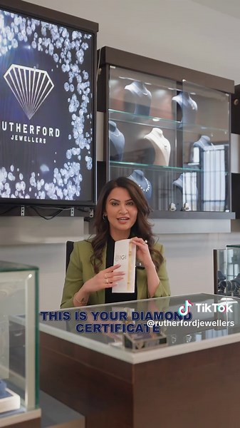 Don’t buy a diamond until you know how to read the certificate. 📝💎 This one sheet of paper tells you everything — way more than what your eyes can see. Here’s what to check: 1️⃣ Carat Weight – size of the stone 2️⃣ Colour Grade – D (best) to Z 3️⃣ Clarity Grade – how clean the diamond is inside 4️⃣ Cut Grade – the #1 factor in how much it sparkles And always ask about the certification lab. GIA and IGI are the most trusted. If there’s no cert? That’s a red flag. Two diamonds can look the same…