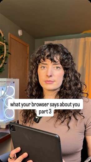 madelyn on Instagram: "What your browser says about you part 3. What kind of browser do you prefer? - #browser #librewolf #cometbrowser #comet #atlasbrowser #openai #chatgpt #perplexity #ecosia #duckduckgo #chrome #edge #firefox #pcbuild #tech #techgirl #techbaddie #gamergirl #pcgaming #gaming"