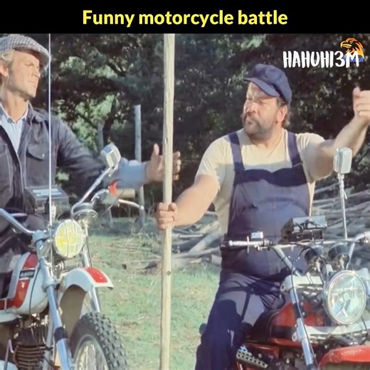 534K views · 6.1K reactions | funny motorcycle battle #movie #movieclips | Action Nostalgia | Facebook
