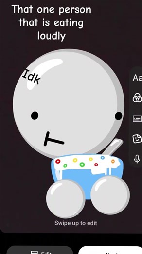 that one person that is eating loudly