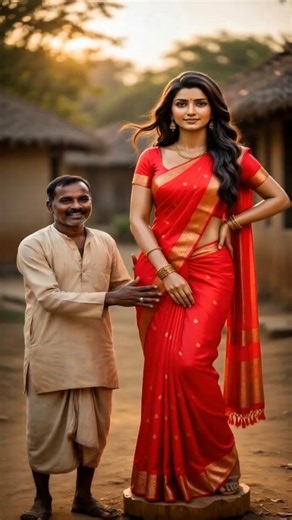 👉 Real or Statue? 😱 He Turned Wood Into a Real Girl! #Shorts