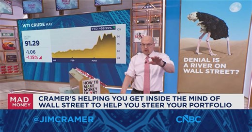 I’m seeing denial all over the place, says Jim Cramer
