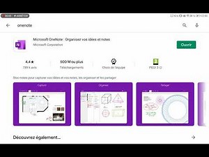Tuto tablette - Organiser ses cours et écrire sur un pdf avec Onenote