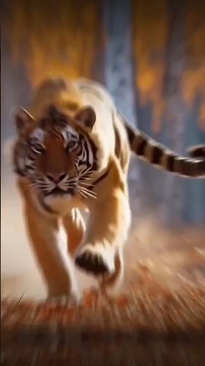 Tiger Speed Test 🐅How Fast Can a Tiger Run? 😱#Tiger #TigerSpeed #Wildlife #FastAnimals #AnimalFacts