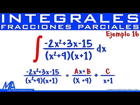 Integration by Partial Fractions | Example 16 Different Quadratic Factors
