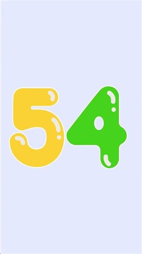 Learn Numbers 51 to 60 for Kids | Counting Fun | Numbers | Math for Kids | Kids Video #shorts
