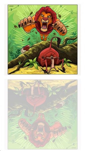 Timon and Pumbaa Lion Sleep To Night #Timon #pumbaa #paint