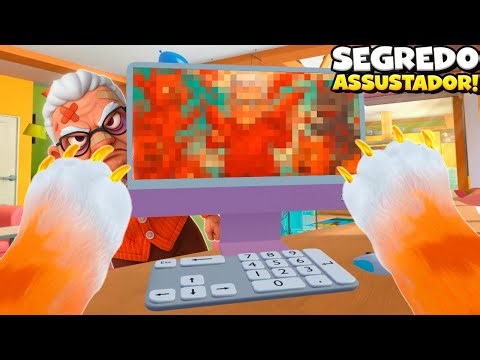 😿HACKEEI O COMPUTADOR DA VOVÓ E DESCOBRI UM SEGREDO ASSUSTADOR NO I AM CAT VR