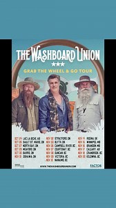 1.1K views · 21 reactions | We thought you might like to meet one of the bands joining us on the BC leg of the Grab The Wheel and Go Tour. Our pal @tonystevensmusic. Have you got your tickets yet #BC? Can’t wait to see you all. Ticket Links in bio | The Washboard Union | Facebook