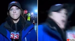 放送事故。テレビ生中継中、女性レポーターが車にはねられるいう仰天アクシデント発生（アメリカ） | カラパイア