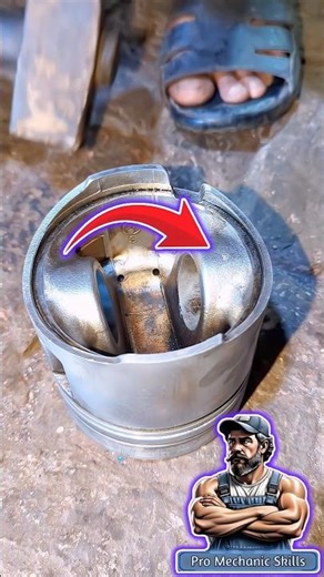 Truck Engine Pistons Numbering Secret Revealed 😱 | Mechanics Hidden Truth! #shorts #engine #viral