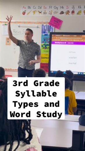 Jake Daggett on Instagram: "Secure the attention! Our 3rd-5th grade teachers have been zooming in on word study using @imaginelearning ‘s Sonday Essentials. This looks like about 25-30 minutes to kick off ELA, and allows for daily recall and retrieval practice. Are you looking for more teaching videos? All of my videos are in one place. Motions, chants, and demos. Comment TABLE for the link to sign up for a free trial to check out the platform! • Shout out to some 3rd graders from @ps152q at the