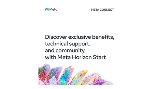 In this Connect session, we share how Meta Horizon Start provides developers with essential benefits, technical support, and community to turn imagination into reality 💫 https://bit.ly/3U5uySW Watch the session to learn how Start helped Jack Southard achieve his vision with the popular social game Yeeps: Hide and Seek. #MetaConnect #MetaHorizon #MetaQuest #developers #mixedreality #MR | Meta for Developers