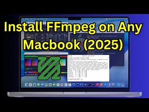 How to Install FFmpeg on Any Macbook(MacBook M1, M2, M3, M4, M5) - Latest 2025 Guide