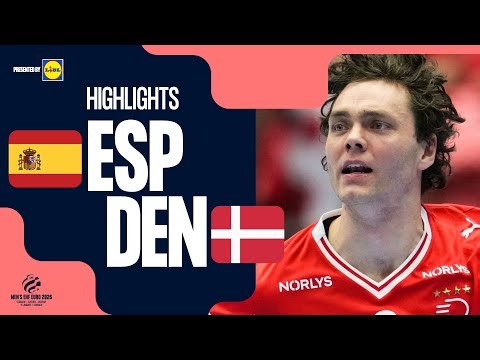 Spain vs Denmark | Highlights | Men's EHF EURO 2026