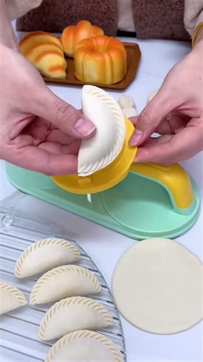 Easy Dumpling Tool for Home Kitchen #food #kitchen #home #shorts