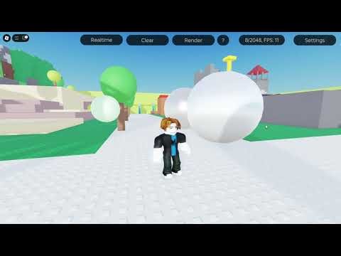 Path Traced Roblox Performance Test
