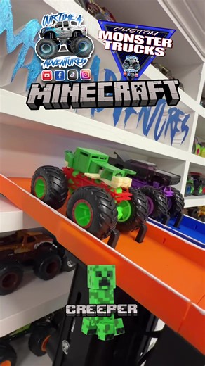 MonsterJam #Toy #MonsterTruck #Racing #1082 #CREEPER 🆚 Battle Be sure to follow OurTime4Adventures on all social medias and on our website at https://ourtime4adventures.com For updates on Monster Truck Mutants and all of our other MERCH! 150k THANK YOU to all of our fans for your support!! 👏🏁 OurTime4Adventures brings you the most exciting HotWheels and spinmaster diecast Monstertruck racing entertainment We have over 1800 Monster Trucks on display with the collection growing everyday! more r