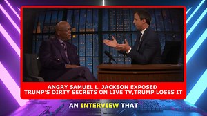Watch the full moment: https://allthingsentertainmentnews.fun/angry-samuel-l-jackson-exposed-trumps-dirty-secrets-on-live-tv-trump-loses-it/ | Falcon News
