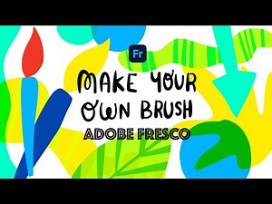 How to create a Brush in Adobe Fresco