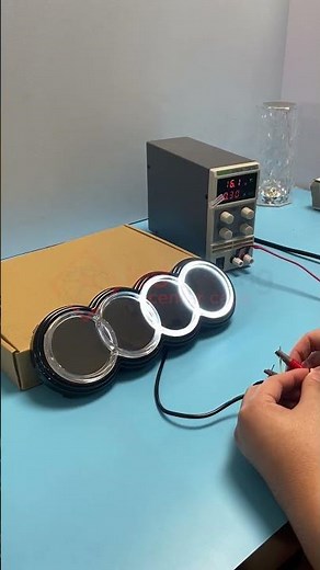 Dynamic Audi Led Emblem (Four Animation)