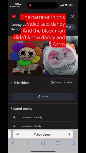 The box demon imagine if Astro was real and saw this