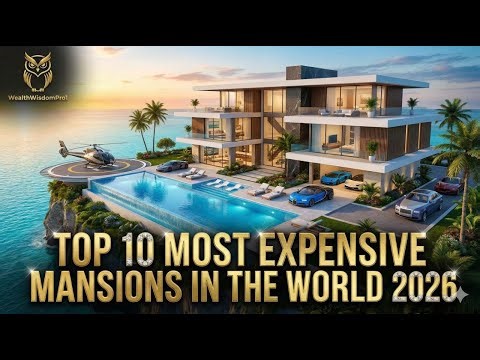 INSIDE The Top 10 Most Expensive Mega Mansions on Earth (2026)