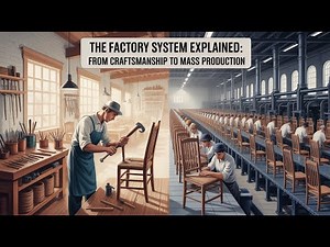 The Factory System Explained: From Craftsmanship to Mass Production