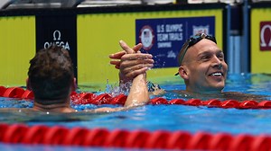 Trials: Dressel wins 100fly semi 30 min. after 50m free win