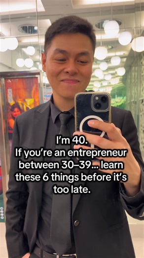 Paul C dela Fuente on Instagram: "1. Your energy is more important than your ego. In your 30s you think you’re unstoppable. At 40, you realize sleep, diet, and discipline determine your revenue more than motivation ever did. 2. Money solves money problems — not character problems. If you’re insecure at 30, you’ll be insecure with millions. Fix the man, not just the bank account. 3. Not every opportunity is for you. Saying “yes” makes you feel important. Saying “no” makes you wealthy. 4. Your cir