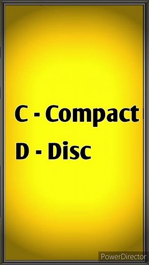 Full form of CD and DVD | CD full form | DVD full form | #fullform