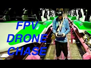 Canyon Blaster Roller Coaster FPV Drone Chase - Adventuredome Park - Circus Circus Hotel and Casino