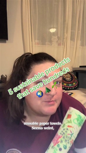 Buying these products one time has saved me hundreds of dollars and hundreds of pounds of trash from the landfill. Definitely worth the cost. #sustainability #ecofriendly #motherearth #underconsumption #fyp