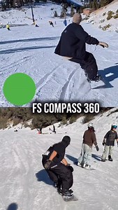 74K views · 430 reactions | 3 common mistakes for the FS compass 360. The frontside compass 360 is a easy snowboard trick that requires spinning frontside and balancing on your nose. Make sure you are not making these mistakes! | Kai Huang | Facebook