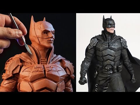 Sculpting BATMAN [ Robert Pattinson ] | The Batman 2022