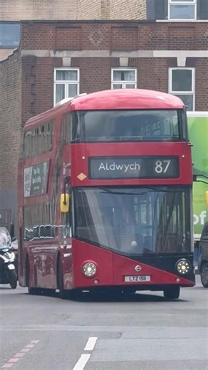 London Bus Route 87 to Aldwych 🚎🇬🇧 || #londonbuses #aldwych #stockwell #87 #wandsworth